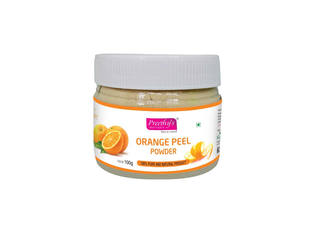 Premium Quality Orange Peel Powder 100 Gm 200 Gm And 300 Gm Best