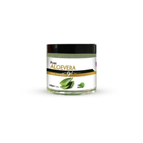 Aloe vera clear gel |Pure transparent multipurpose gel | For Face, Body and Hair -100 gm
