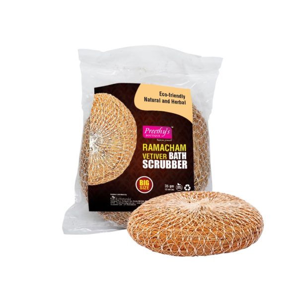 Preethy’s Boutique Vetiver Bath Scrubber