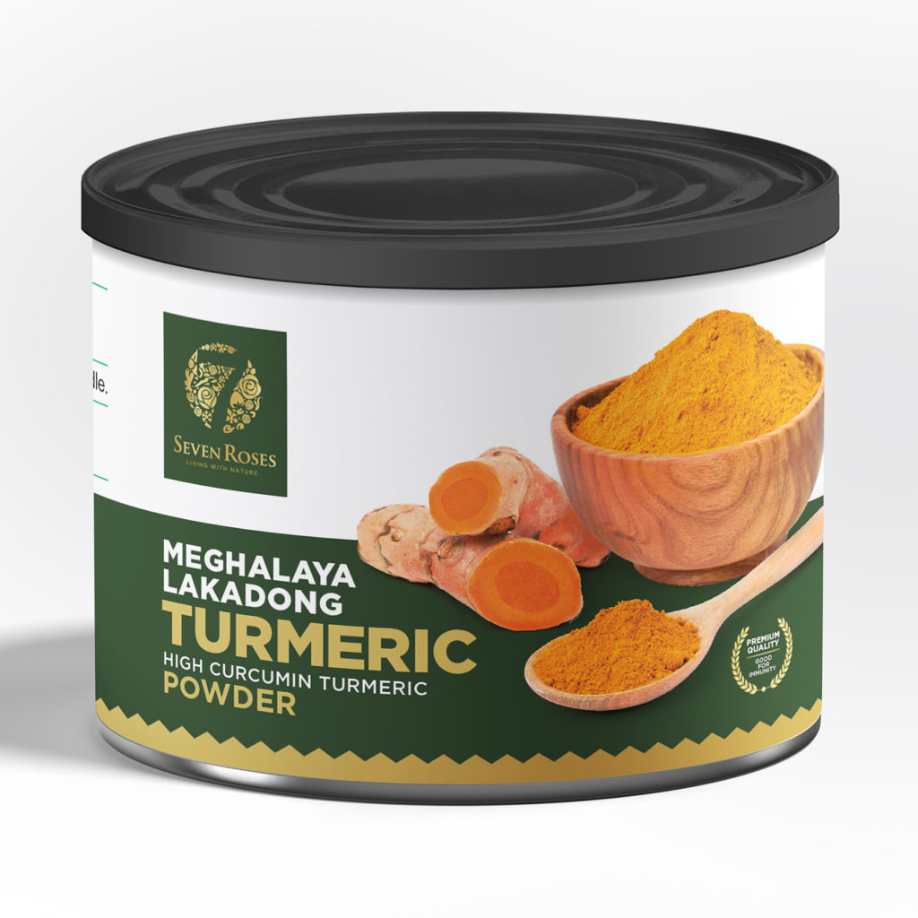 High Curcumin Meghalaya Lakadong Turmeric Powder Gm Best Natural