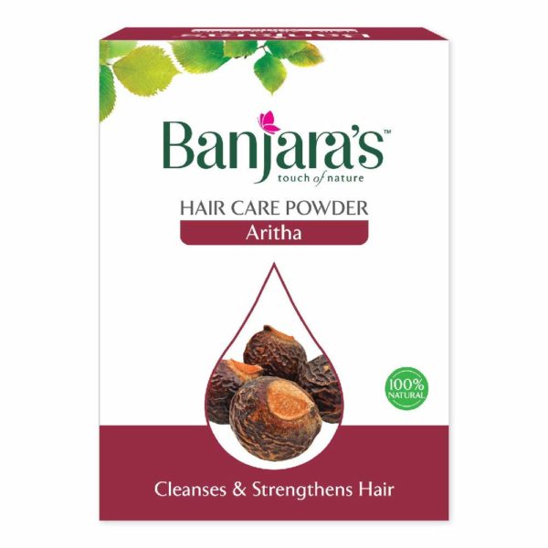 Banjara's Aritha Hair Care Powder 100gm - Cleanses & Strengthens Hair
