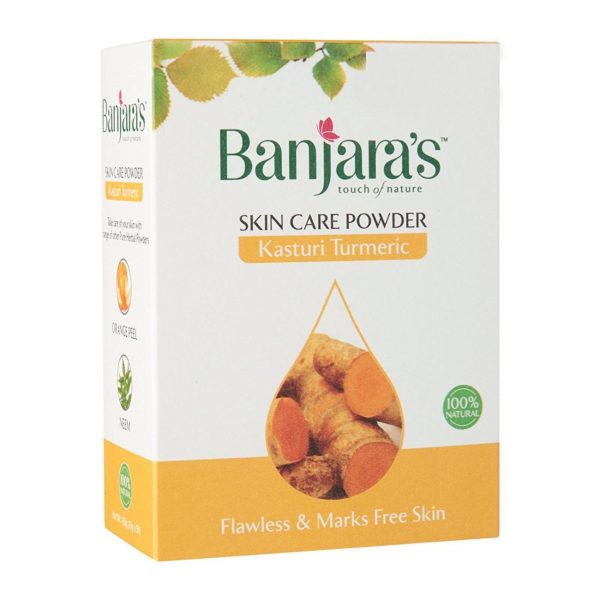 Banjara's Kasturi Turmeric Powder 100gm - Flawless and Marks Free Skin