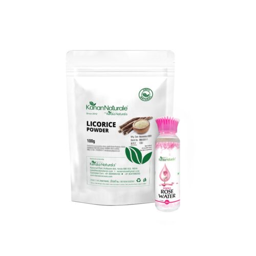 Kerala Naturals Licorice Root Powder & Rose Water 100 ml
