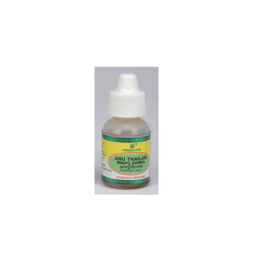 Nagarjuna Anu Thailam - Ayurvedic Nasya Oil for Sinus Relief