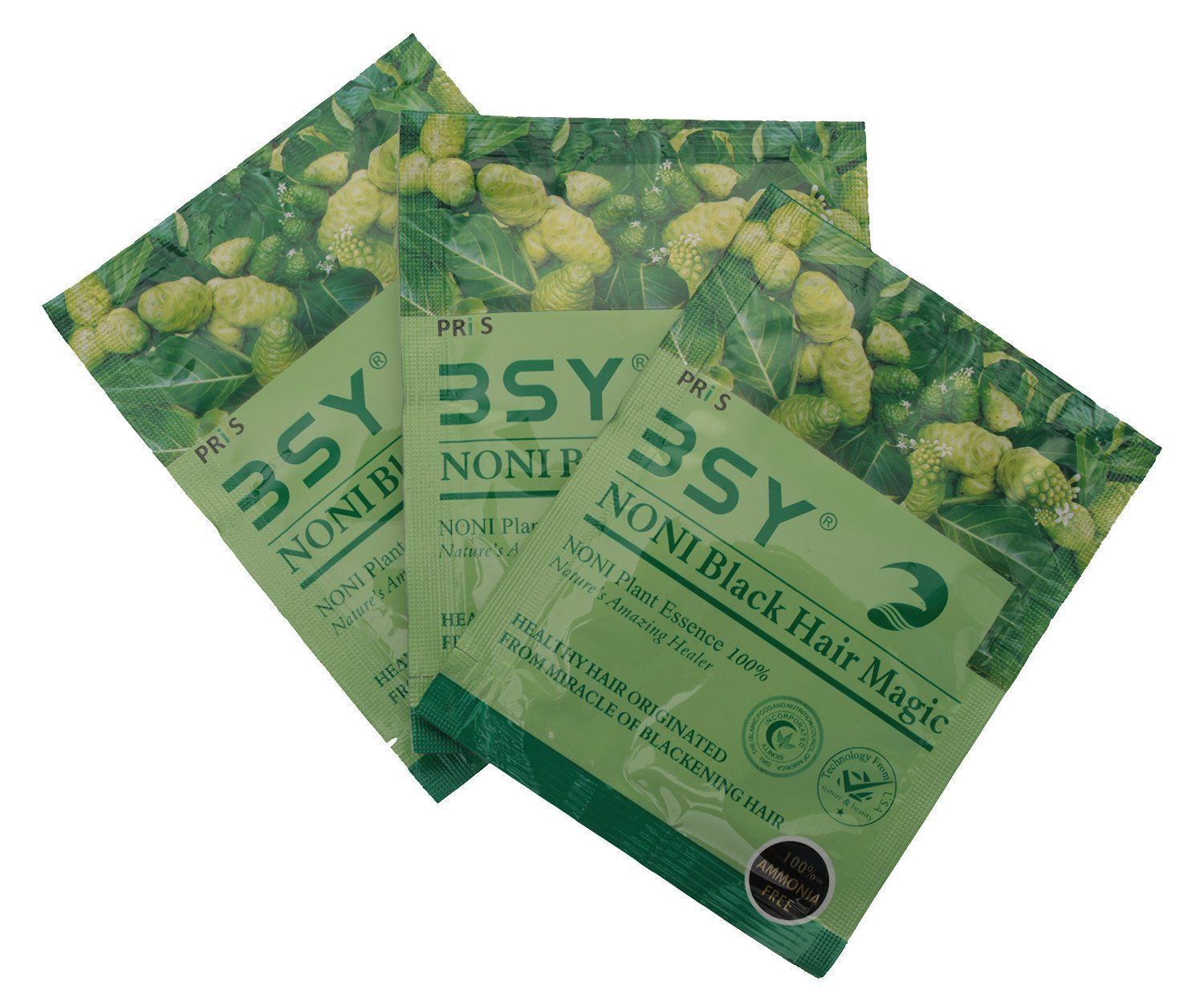 BSY NONI Black Hair Magic Hair Dye Shampoo 20ml - Natural Plant Essence  Shampoo - Best Natural Products