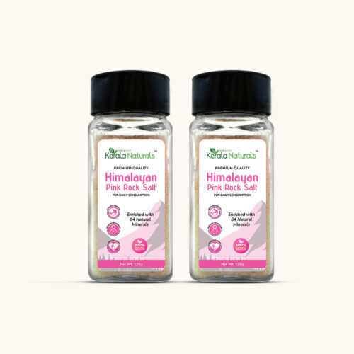 Himalayan Pink Rock Salt (Pack of 2, 125gm each)