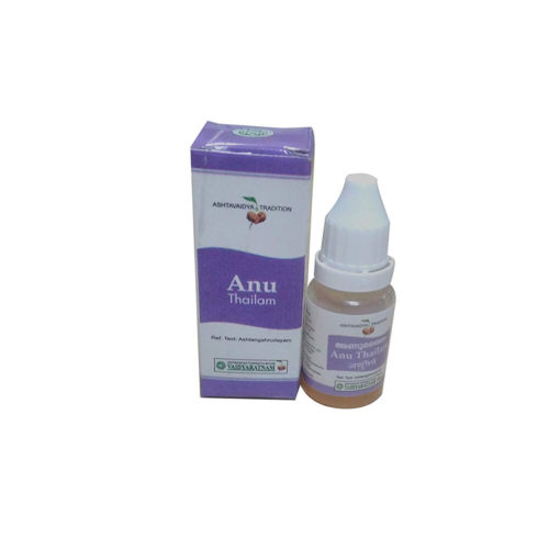 Vaidyaratnam Anu Thailam - Ayurvedic Nasya oil for Sinus Relief